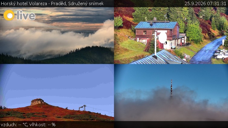 Horský hotel Volareza - Praděd - Sdružený snímek - 25.9.2026 v 07:31