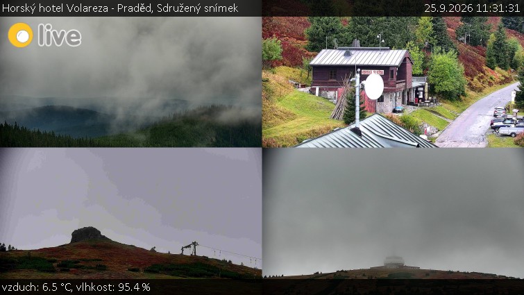 Horský hotel Volareza - Praděd - Sdružený snímek - 25.9.2026 v 11:31