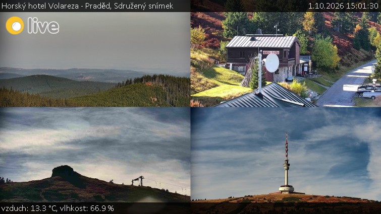 Horský hotel Volareza - Praděd - Sdružený snímek - 1.10.2026 v 15:01