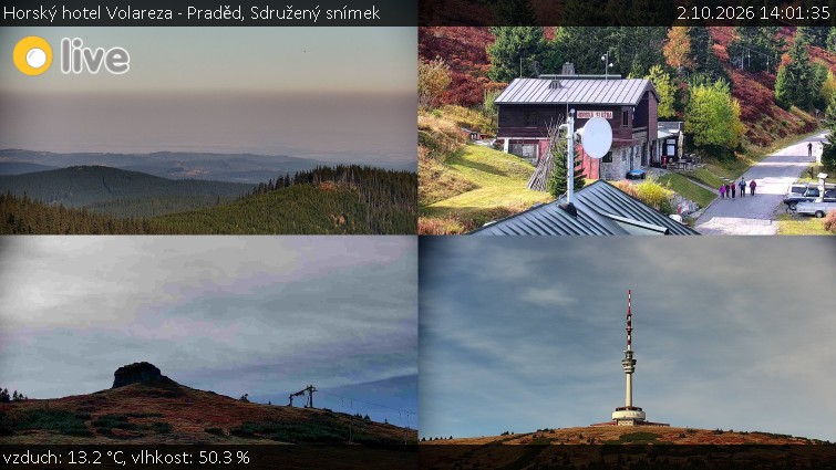 Horský hotel Volareza - Praděd - Sdružený snímek - 2.10.2026 v 14:01