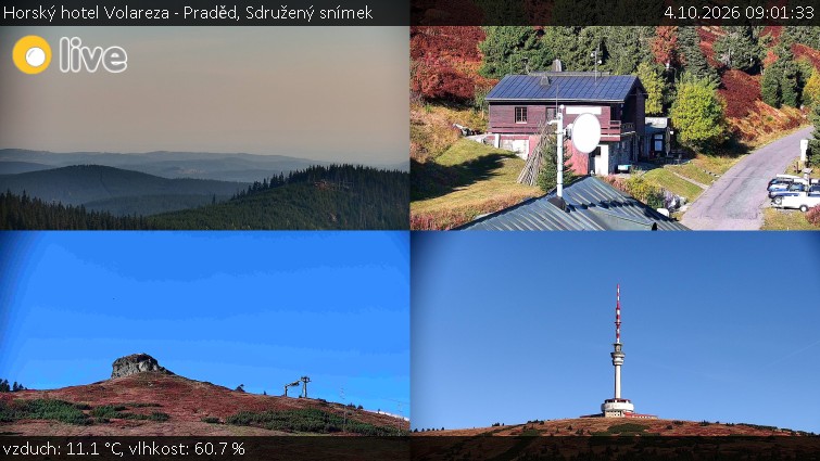 Horský hotel Volareza - Praděd - Sdružený snímek - 4.10.2026 v 09:01