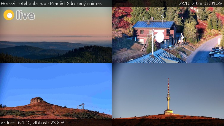 Horský hotel Volareza - Praděd - Sdružený snímek - 28.10.2026 v 07:01