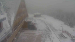 Parkoviště a hlavní vchod