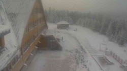 Parkoviště a hlavní vchod