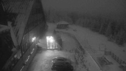 Parkoviště a hlavní vchod