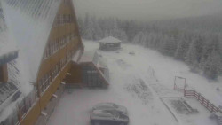 Parkoviště a hlavní vchod