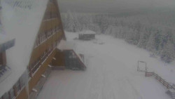 Parkoviště a hlavní vchod