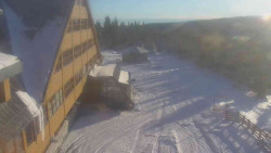 Parkoviště a hlavní vchod