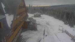 Parkoviště a hlavní vchod