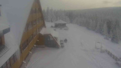 Parkoviště a hlavní vchod