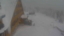 Parkoviště a hlavní vchod