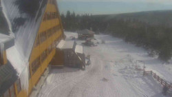 Parkoviště a hlavní vchod