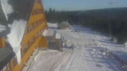 Parkoviště a hlavní vchod