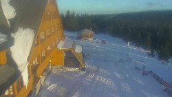 Parkoviště a hlavní vchod