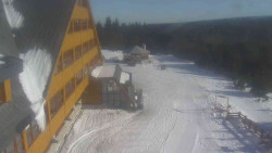 Parkoviště a hlavní vchod