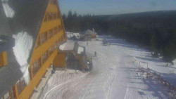 Parkoviště a hlavní vchod