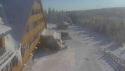 Parkoviště a hlavní vchod