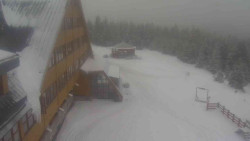 Parkoviště a hlavní vchod