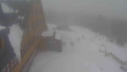 Parkoviště a hlavní vchod