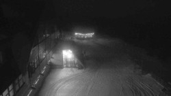 Parkoviště a hlavní vchod