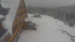 Parkoviště a hlavní vchod