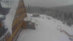 Parkoviště a hlavní vchod