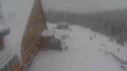 Parkoviště a hlavní vchod