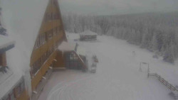 Parkoviště a hlavní vchod