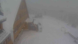 Parkoviště a hlavní vchod