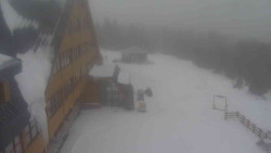 Parkoviště a hlavní vchod