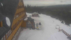 Parkoviště a hlavní vchod