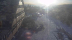 Parkoviště a hlavní vchod