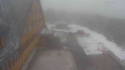 Parkoviště a hlavní vchod