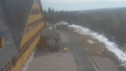 Parkoviště a hlavní vchod