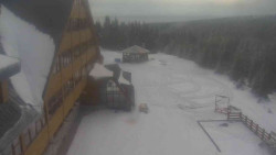 Parkoviště a hlavní vchod