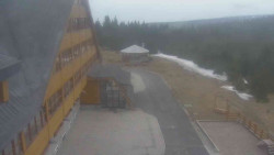 Parkoviště a hlavní vchod