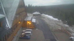 Parkoviště a hlavní vchod