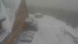 Parkoviště a hlavní vchod