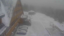 Parkoviště a hlavní vchod