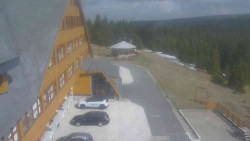 Parkoviště a hlavní vchod