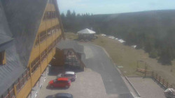 Parkoviště a hlavní vchod