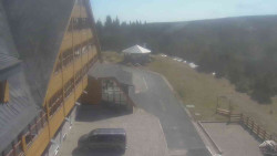 Parkoviště a hlavní vchod