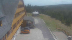 Parkoviště a hlavní vchod