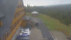 Sporthotel Kurzovní - Parkoviště a hlavní vchod - 14.5.2026 v 08:50