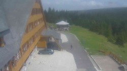 Parkoviště a hlavní vchod