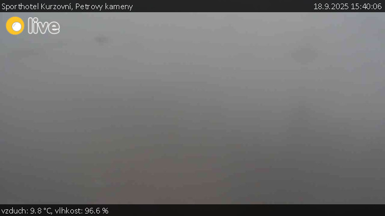 Sporthotel Kurzovní - Petrovy kameny - 18.9.2025 v 15:40
