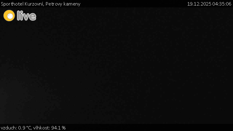 Sporthotel Kurzovní - Petrovy kameny - 19.12.2025 v 04:35