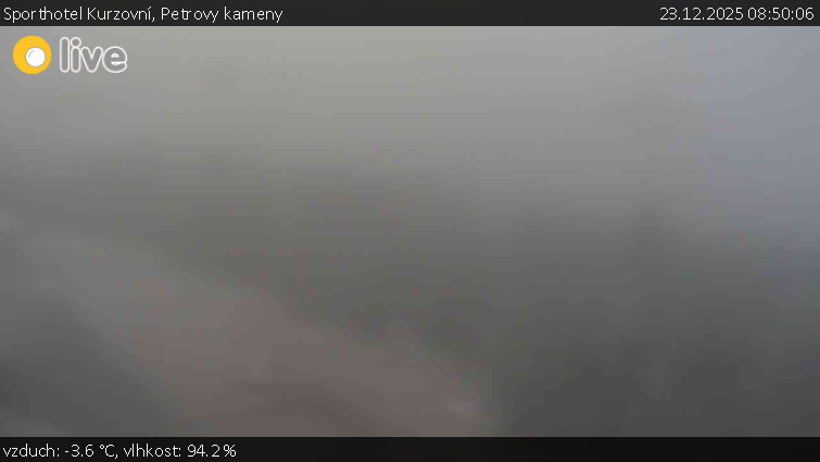 Sporthotel Kurzovní - Petrovy kameny - 23.12.2025 v 08:50