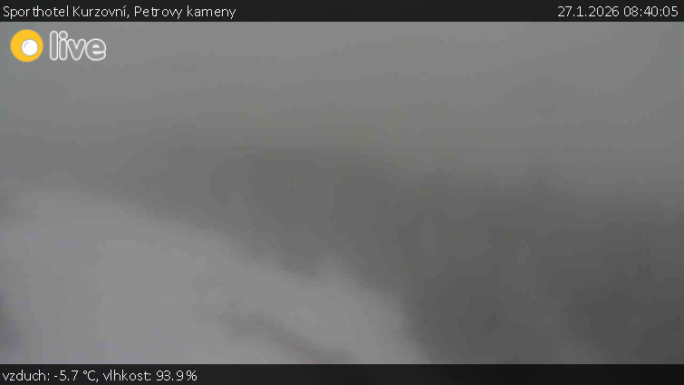 Sporthotel Kurzovní - Petrovy kameny - 27.1.2026 v 08:40