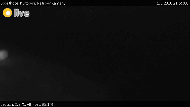 Sporthotel Kurzovní - Petrovy kameny - 1.3.2026 v 21:55